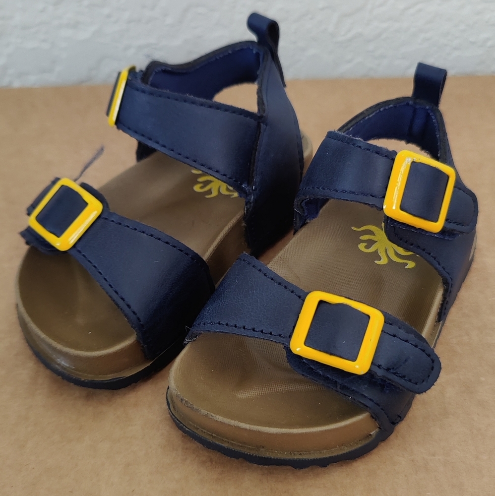 Navy blue Sandals and navy shoe